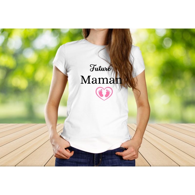 Tee Shirt femme future maman