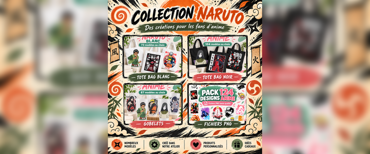 Bannière Naruto – Mes Créations Papiers