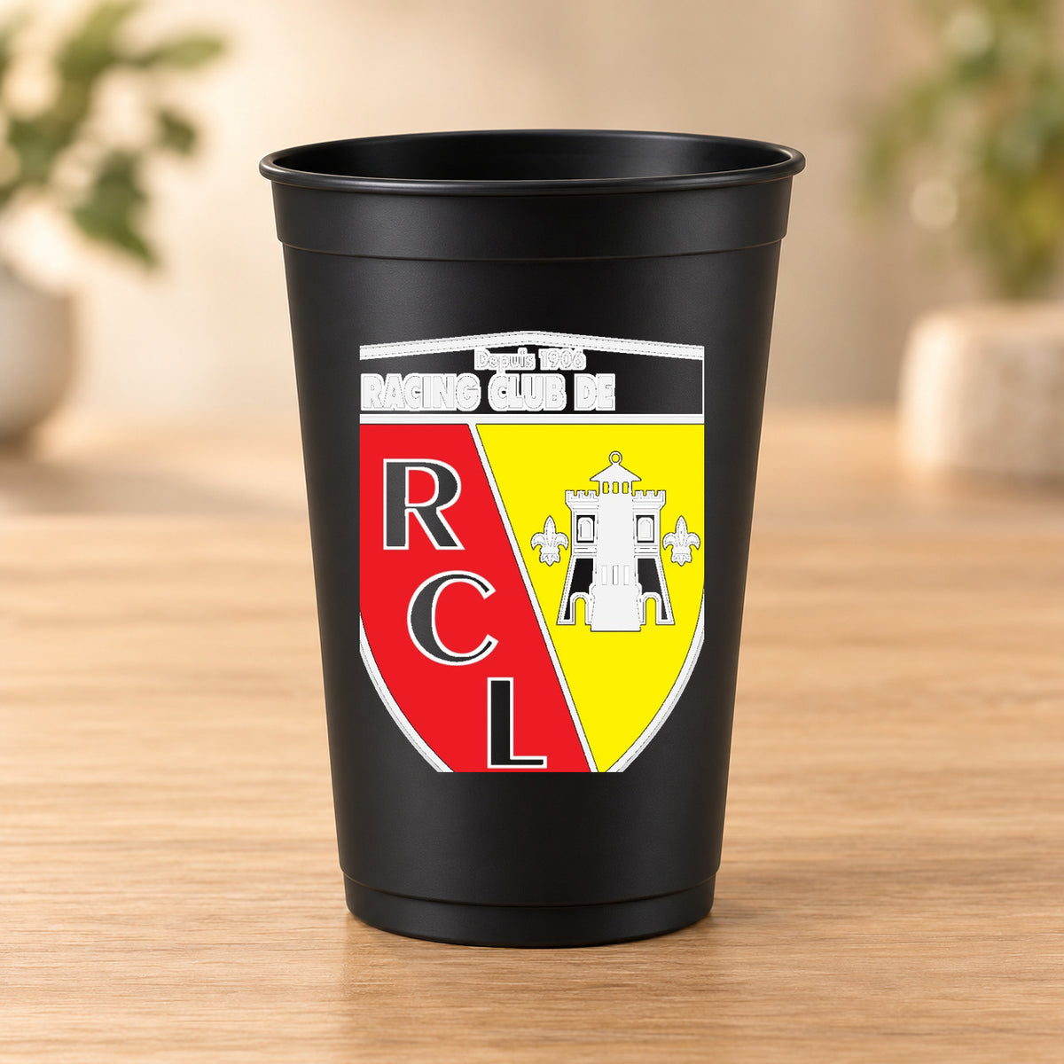 Gobelet noir Football - RC Lens