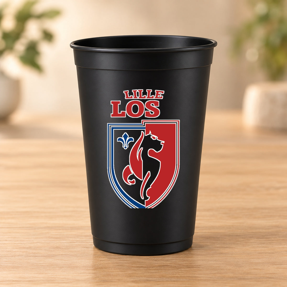 Gobelet noir Football - LOSC Lille