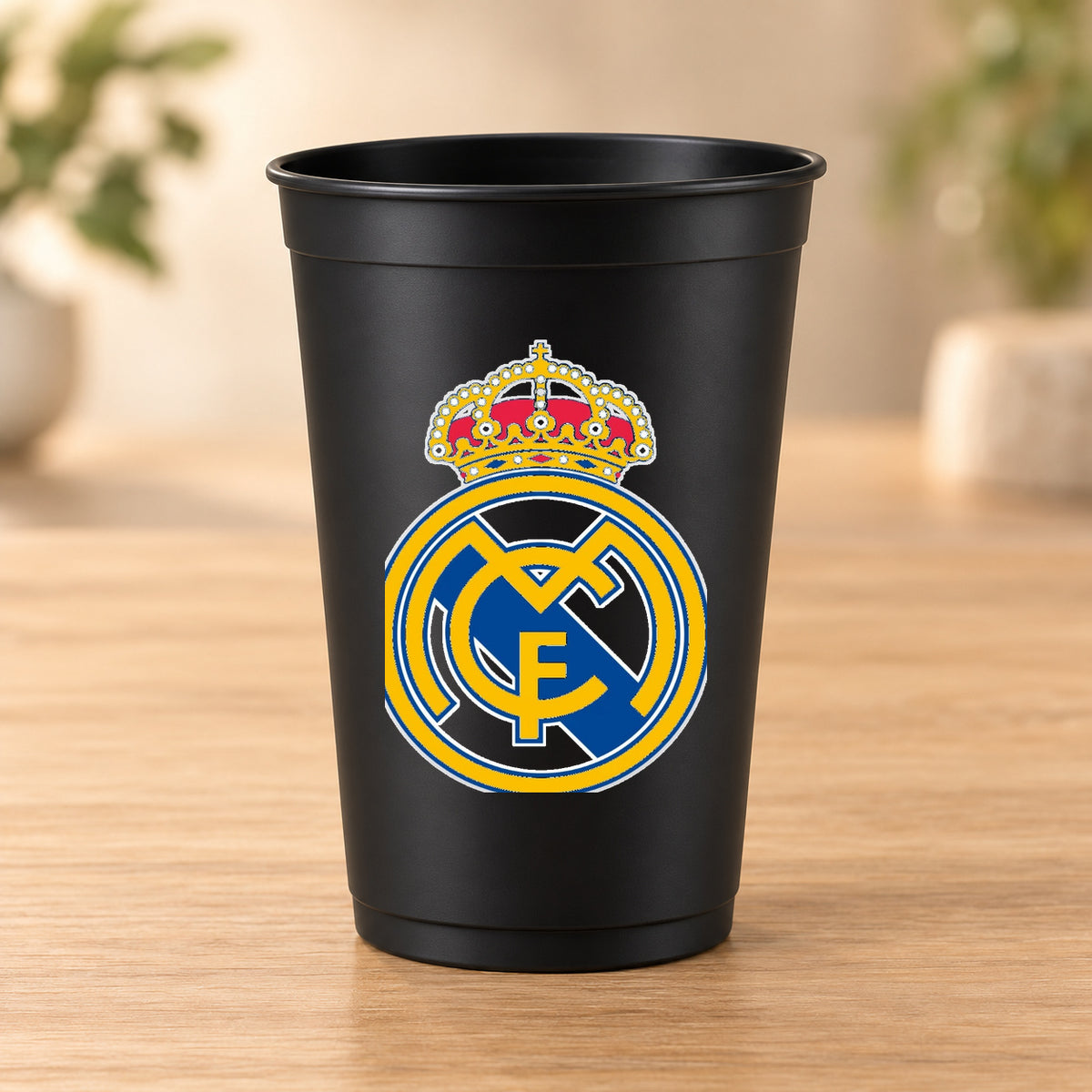 Gobelet noir Football - Real Madrid