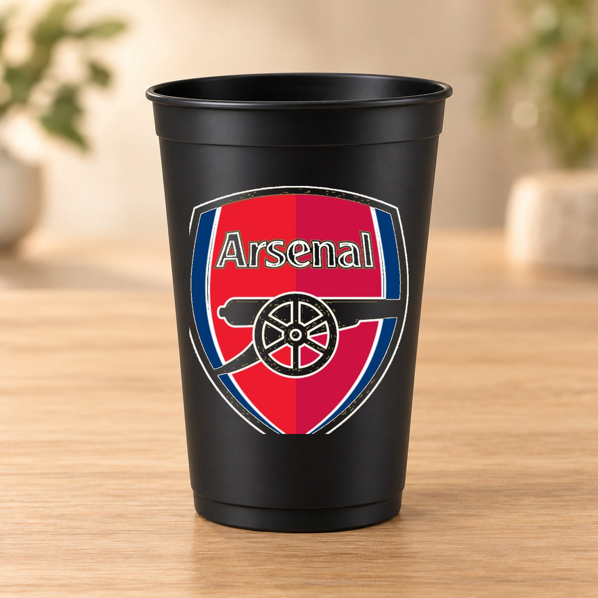 Gobelet noir Football - Arsenal