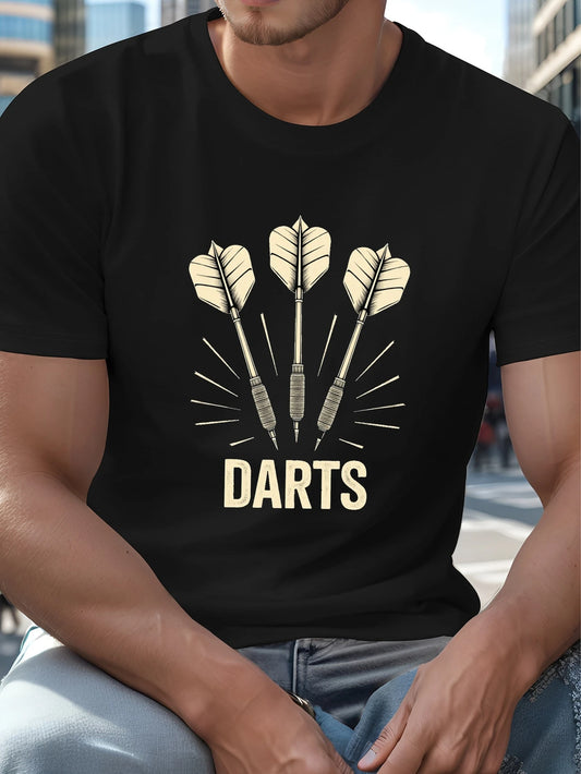 T-shirt Homme "DARTS" - Passion Fléchettes 🎯