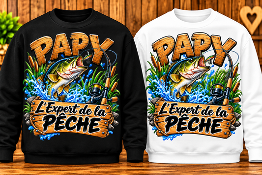 Sweat Papy – L’Expert de la pêche