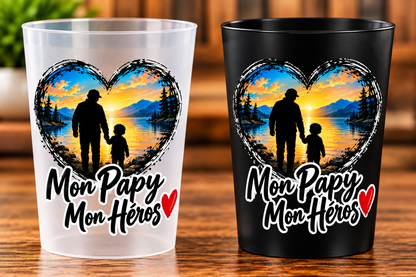 Gobelet Mon Papy, Mon Héros