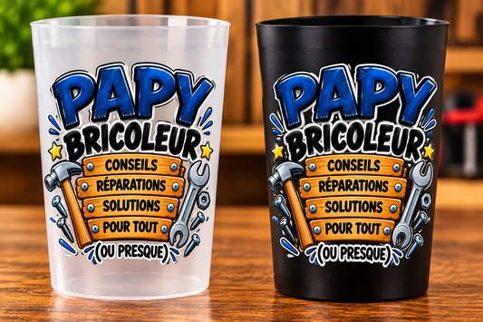 Gobelet Papy bricoleur – Conseils, réparations et solutions