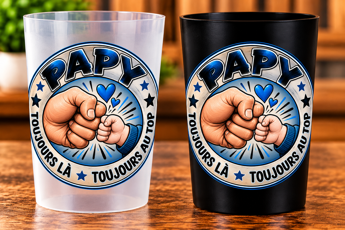 Gobelet Papy – Toujours là, toujours au top