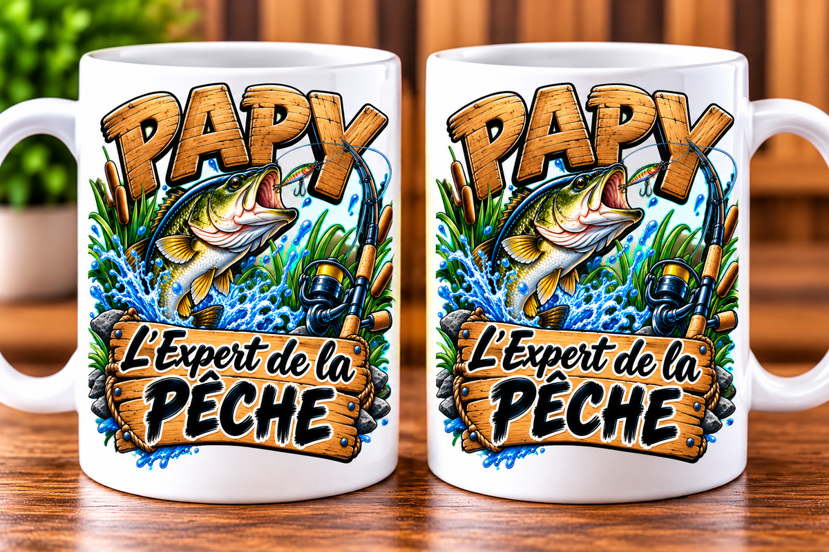 Mug Papy – L’Expert de la pêche