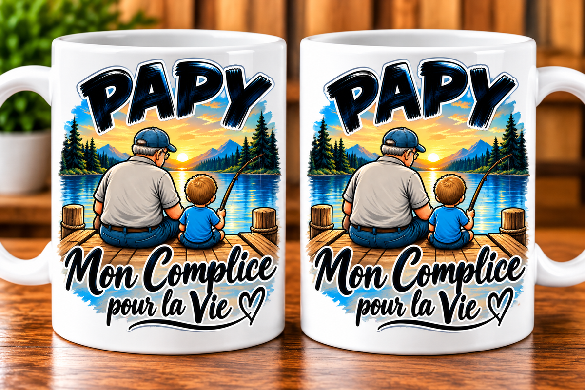 Mug Papy – Mon complice pour la vie