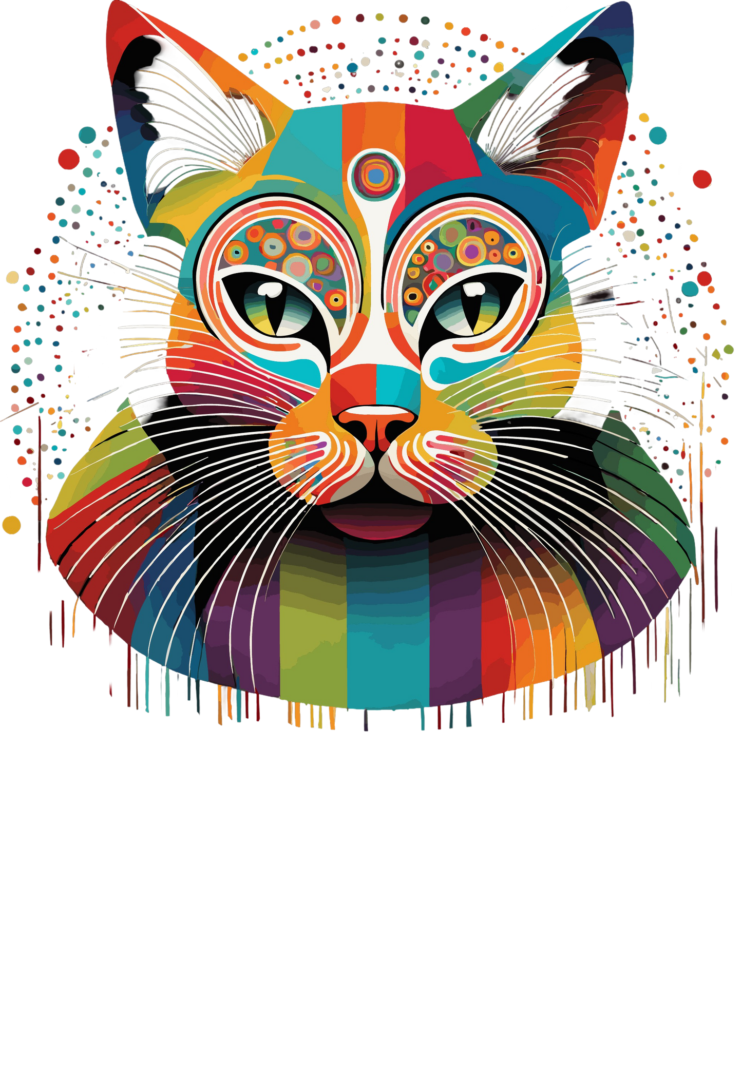 Psychedelic Designs – Fichier PNG Haute Qualité – 100 modèles au choix