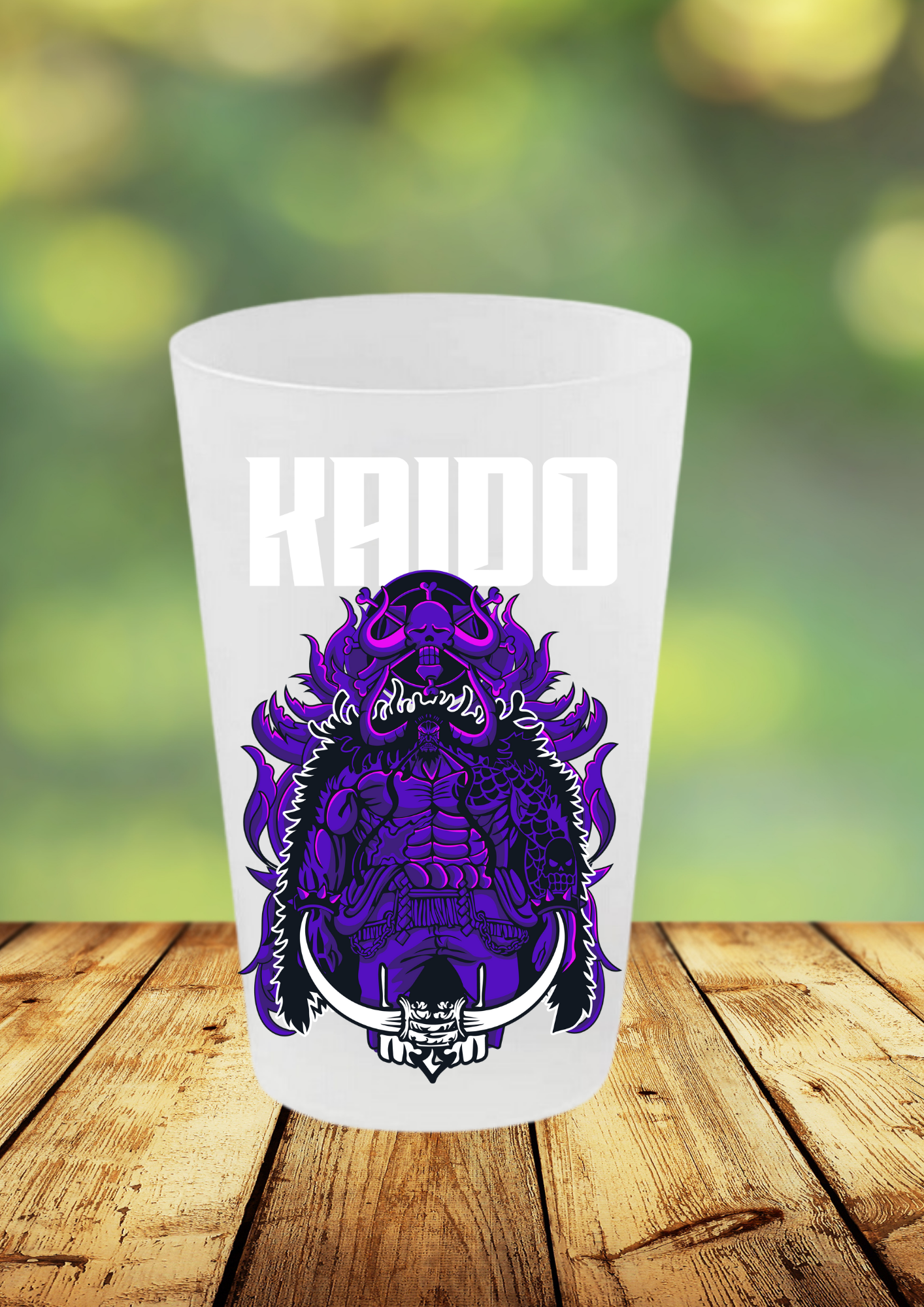 Gobelet One Piece – Impression DTF UV – 136 modèles au choix