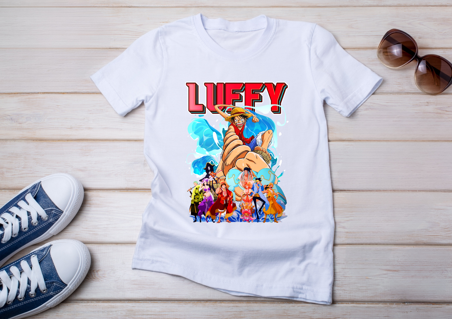 T-shirt One Piece 10 Modèles