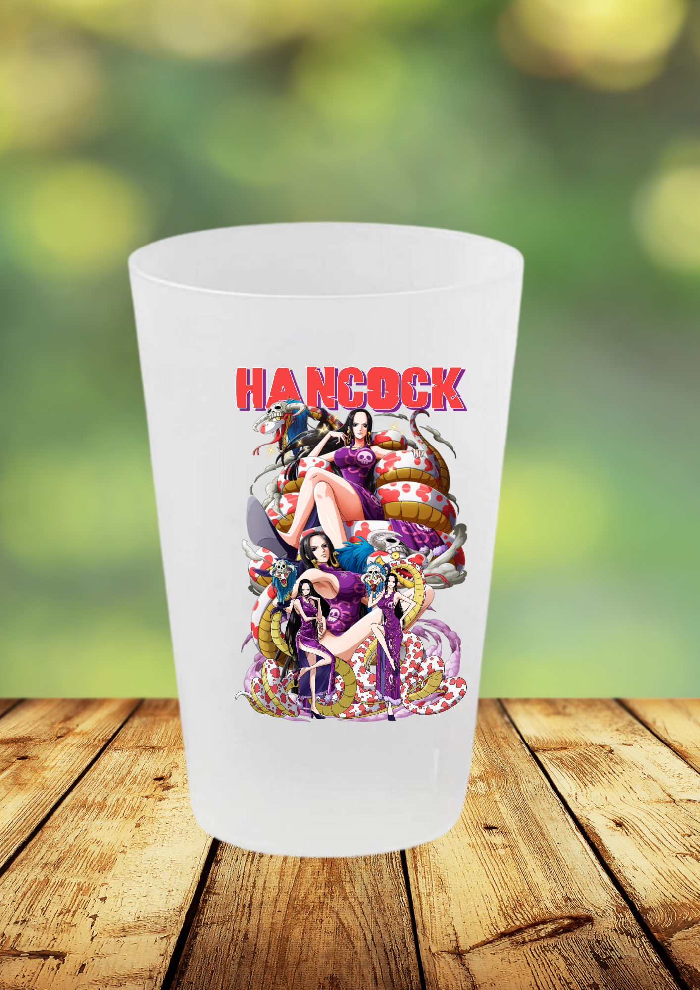 Gobelet One Piece – Impression DTF UV – 136 modèles au choix