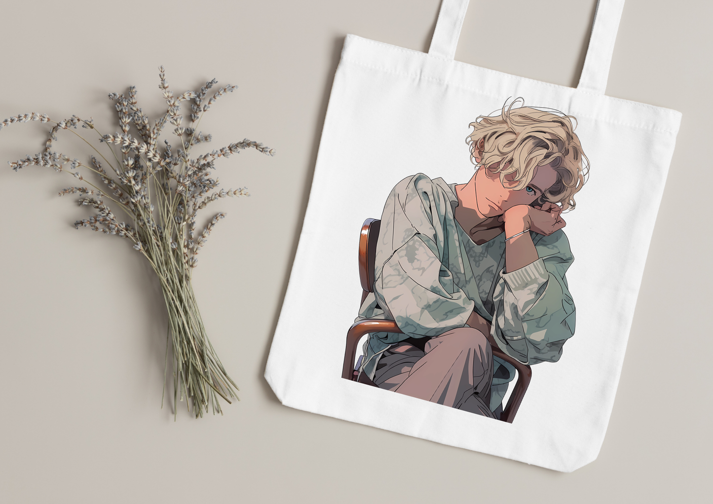 Tote Bag Retro Anime Nostalgia – 61 modèles au choix – Noir ou Blanc