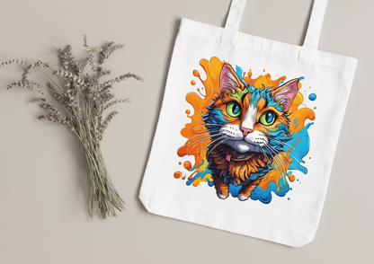 Tote Bag Psychedelic Designs – 100 modèles au choix – Noir ou Blanc