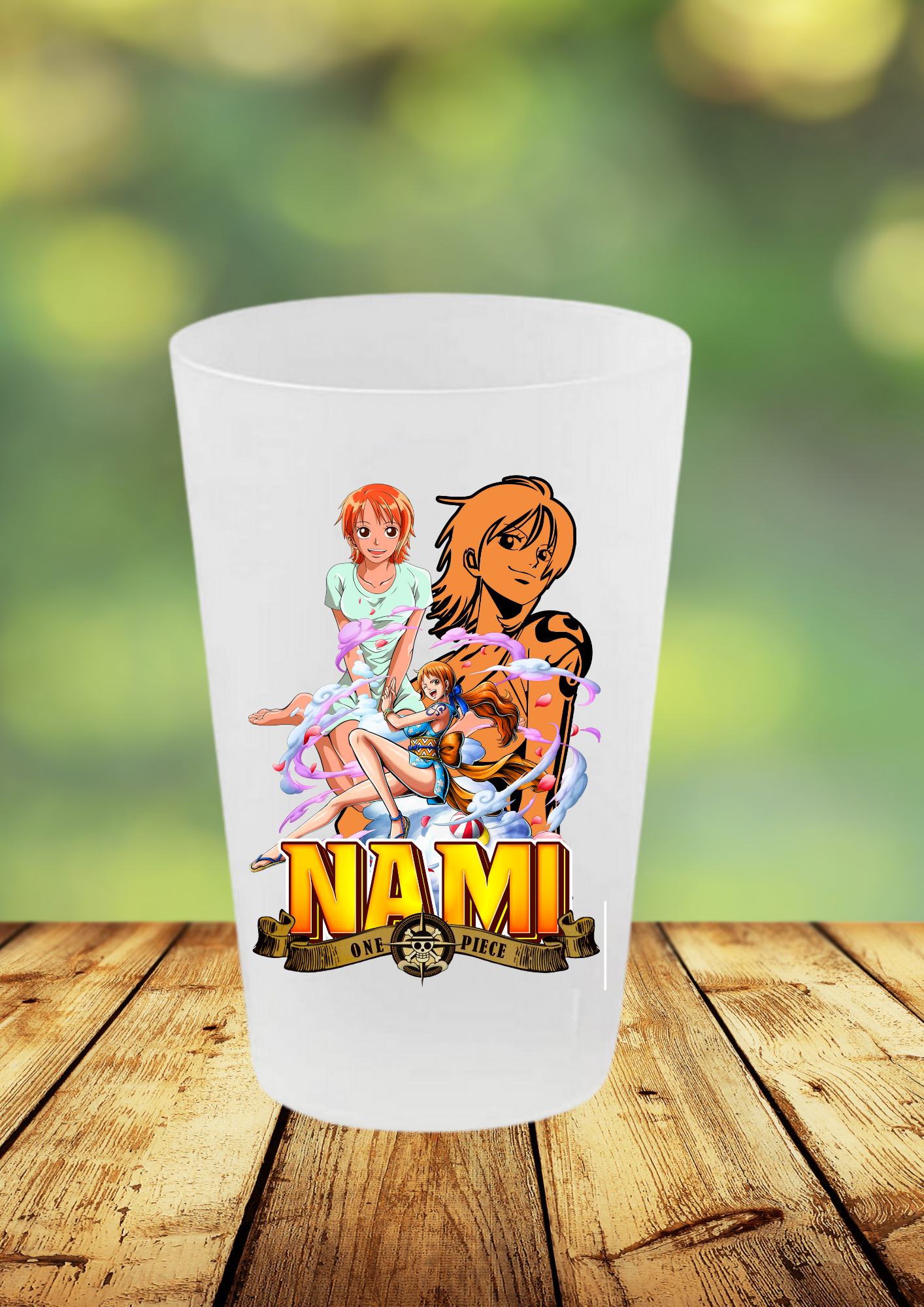 Gobelet One Piece – Impression DTF UV – 136 modèles au choix