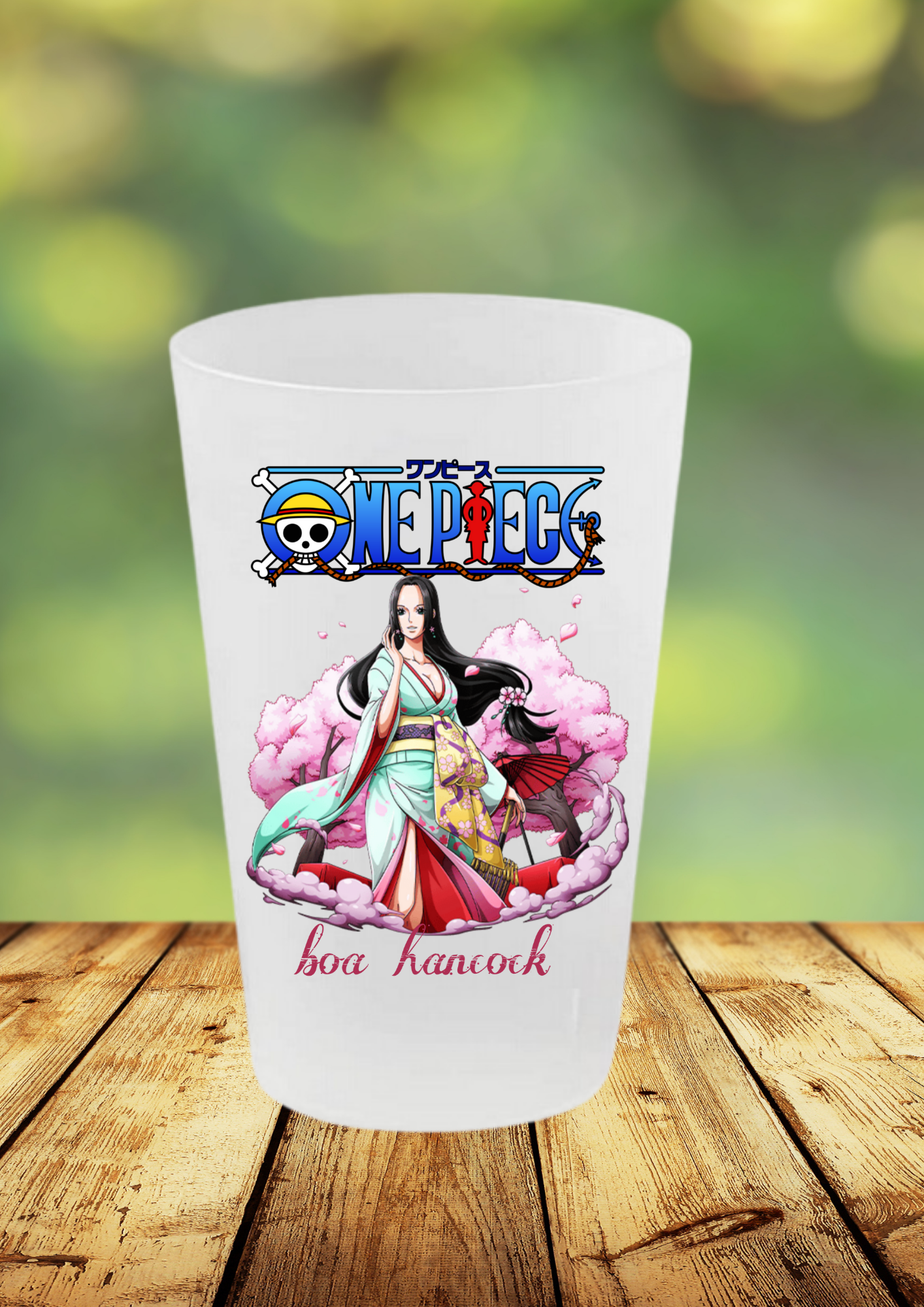 Gobelet One Piece – Impression DTF UV – 136 modèles au choix