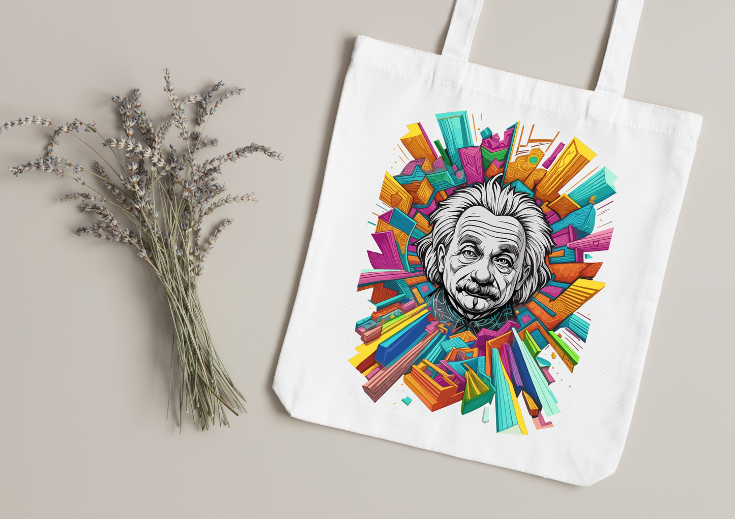 Tote Bag Psychedelic Designs – 100 modèles au choix – Noir ou Blanc