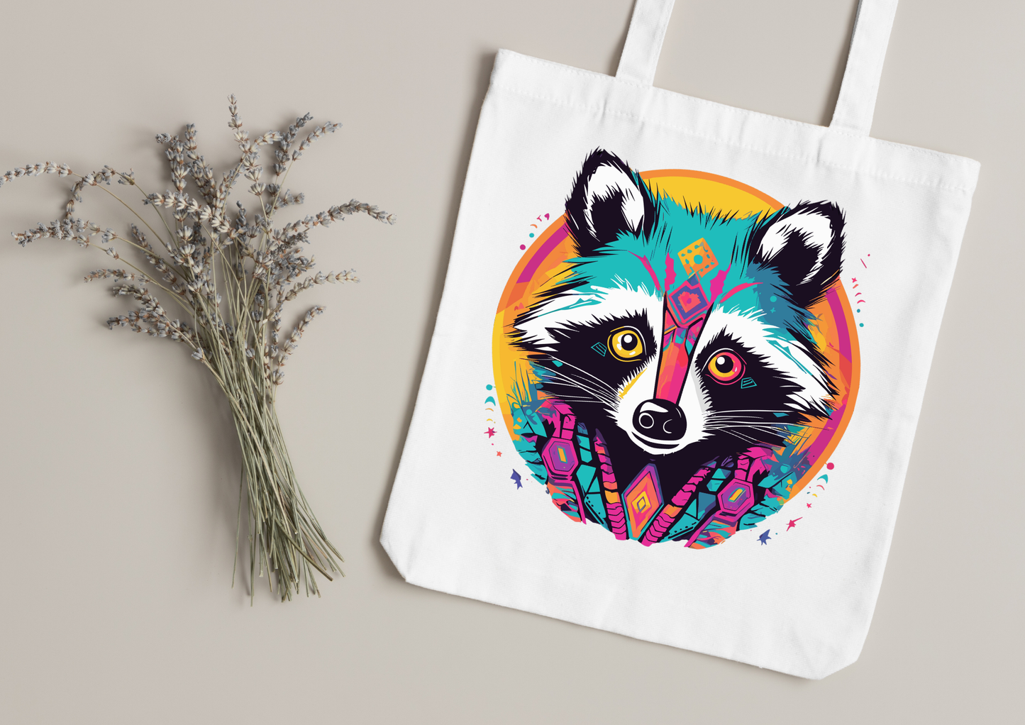 Tote Bag Psychedelic Designs – 100 modèles au choix – Noir ou Blanc