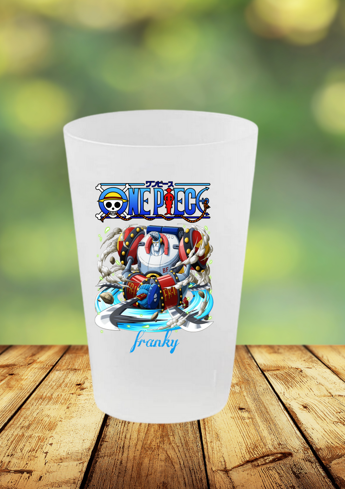 Gobelet One Piece – Impression DTF UV – 136 modèles au choix