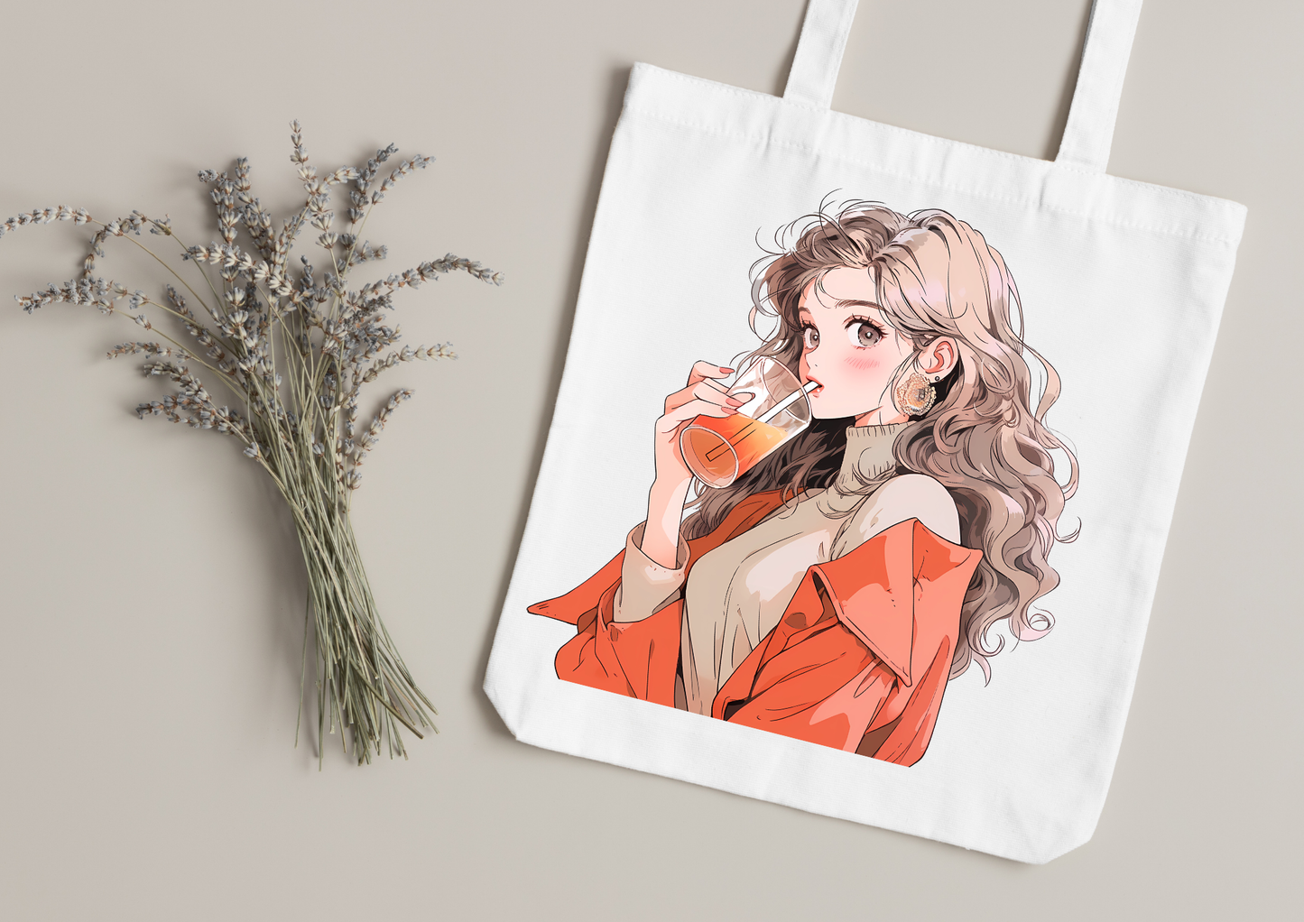 Tote Bag Retro Anime Nostalgia – 61 modèles au choix – Noir ou Blanc