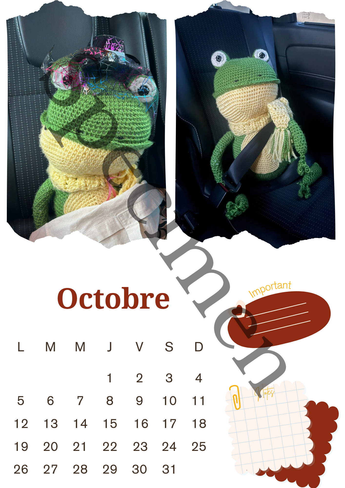 🗓️ Calendrier 2026 “Dame Aline” – L’année pleine d’humour et de bonne humeur !