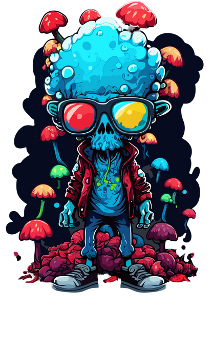 Psychedelic Designs – Fichier PNG Haute Qualité – 100 modèles au choix