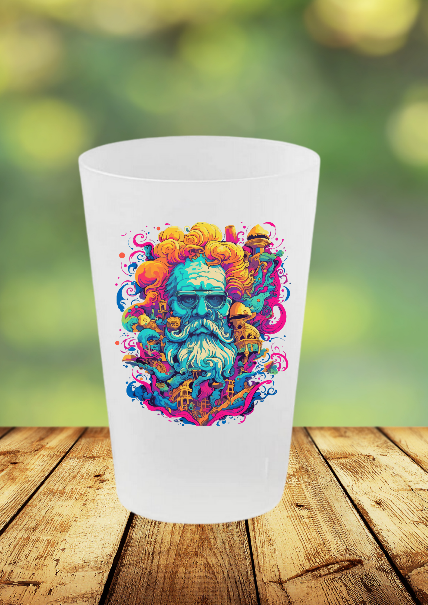 Gobelet Psychedelic Designs – 100 modèles au choix