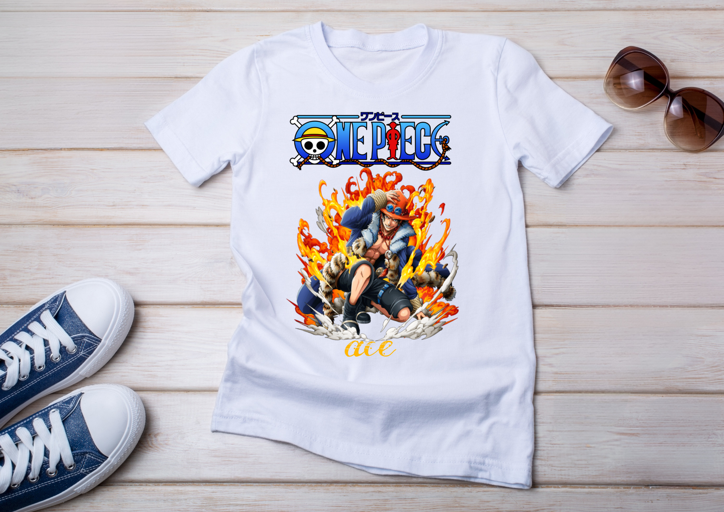 T-shirt One Piece 10 Modèles