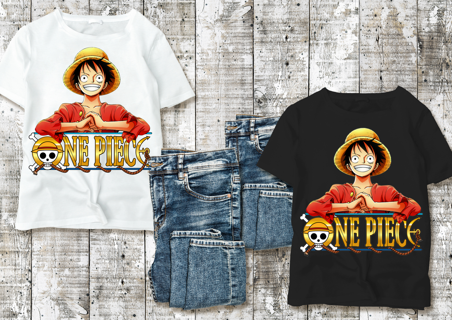 T-shirt One Piece 10 Modèles