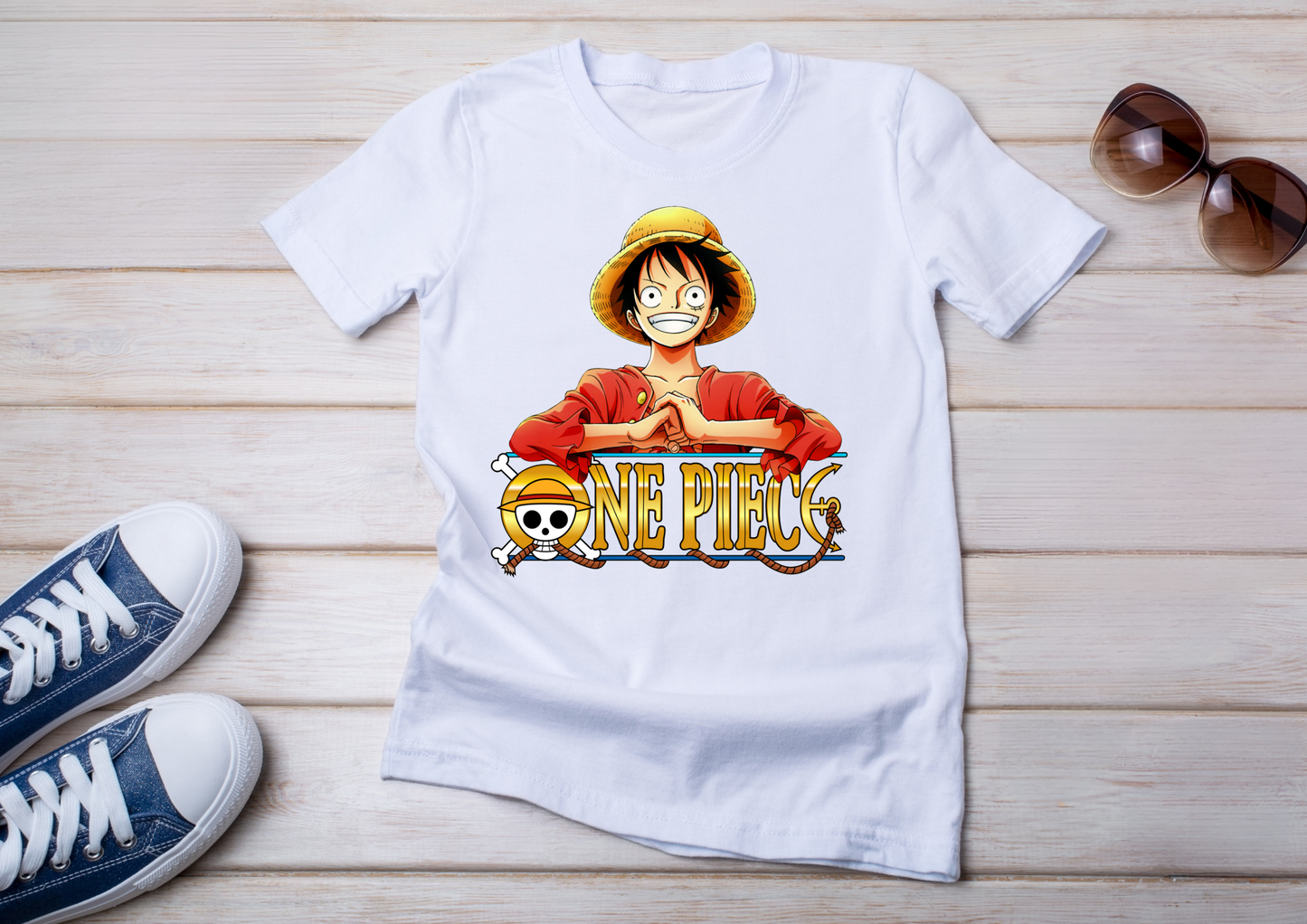T-shirt One Piece 10 Modèles