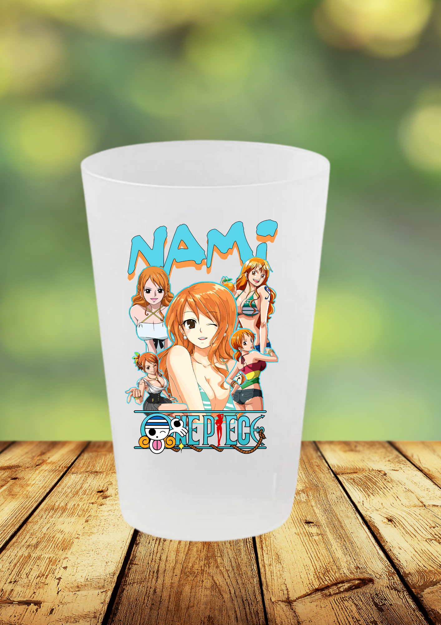 Gobelet One Piece – Impression DTF UV – 136 modèles au choix