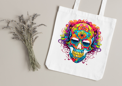 Tote Bag Psychedelic Designs – 100 modèles au choix – Noir ou Blanc
