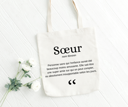 Sac Sœur définition