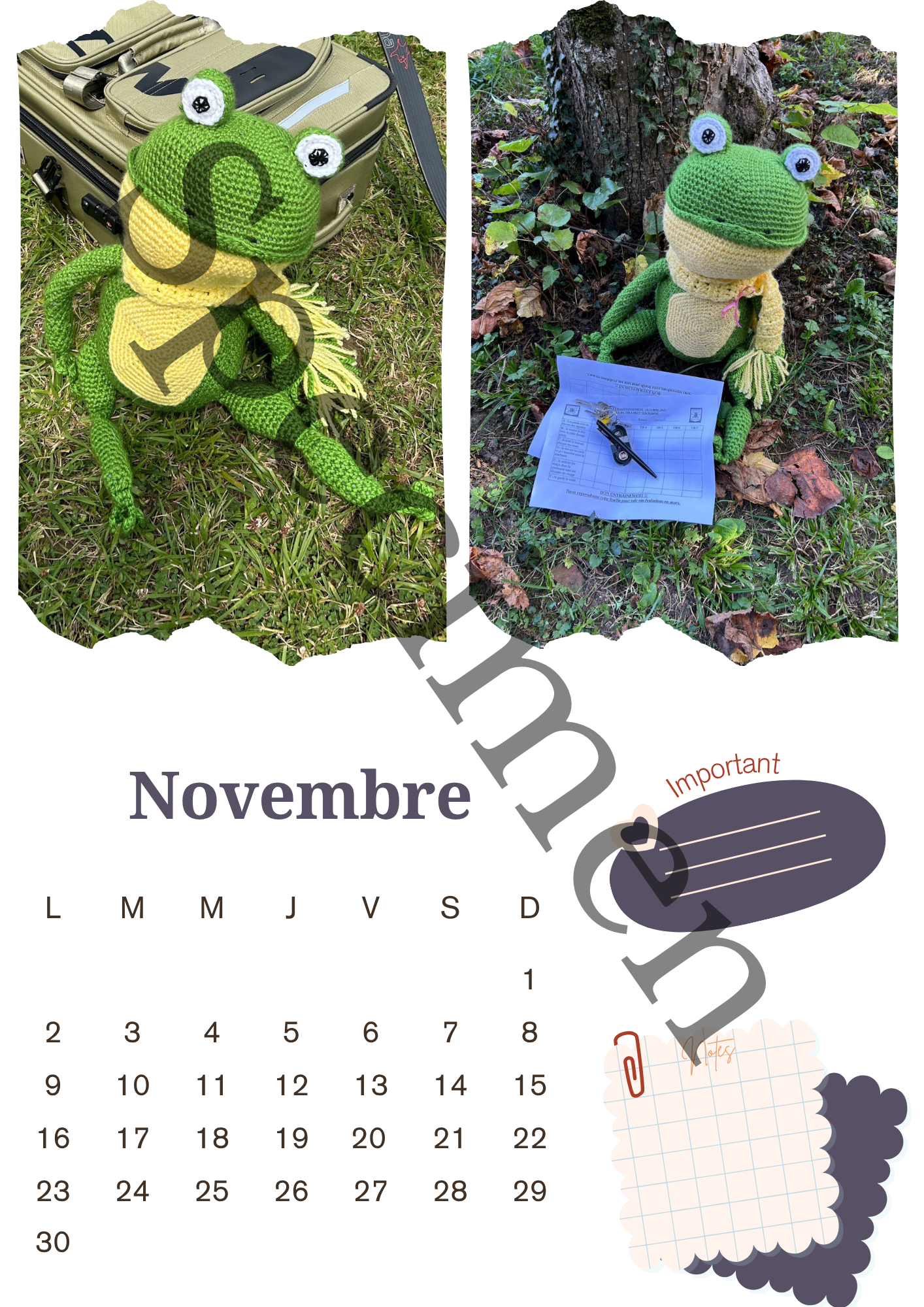 🗓️ Calendrier 2026 “Dame Aline” – L’année pleine d’humour et de bonne humeur !
