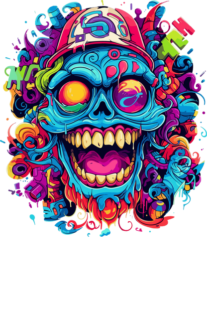 Psychedelic Designs – Fichier PNG Haute Qualité – 100 modèles au choix