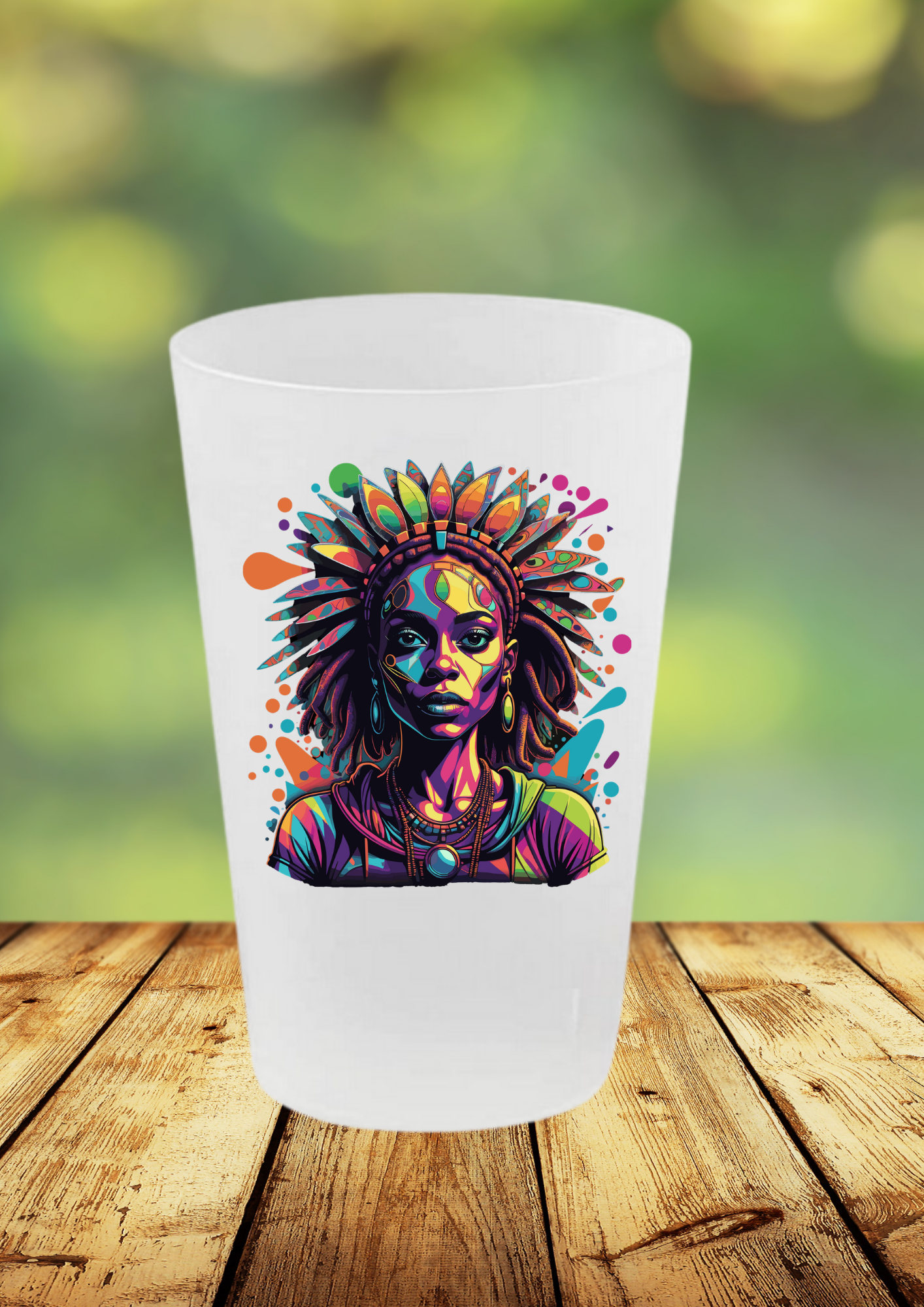 Gobelet Psychedelic Designs – 100 modèles au choix