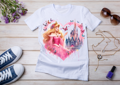 T-shirt enfant Princesse Aurore – La Belle au Bois Dormant
