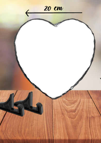Ardoise Coeur personnalisée