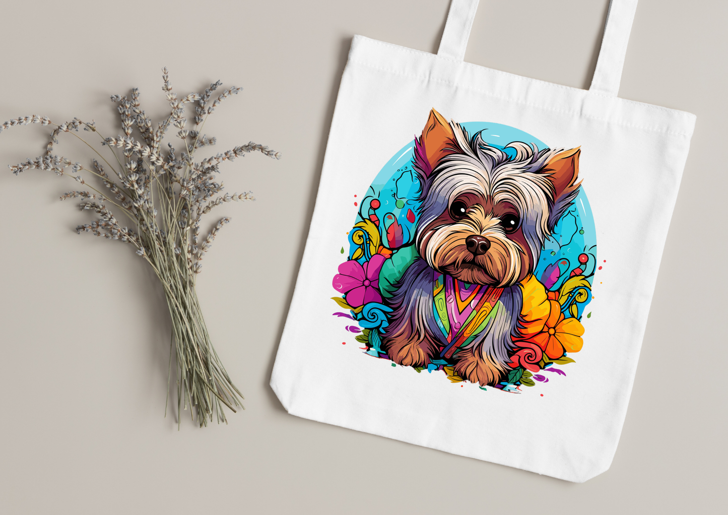 Tote Bag Psychedelic Designs – 100 modèles au choix – Noir ou Blanc