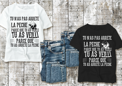 🎣 T-shirt Humour Pêche – Modèles drôles pour passionnés !