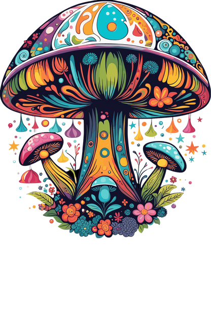 Psychedelic Designs – Fichier PNG Haute Qualité – 100 modèles au choix