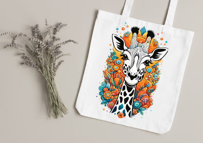 Tote Bag Psychedelic Designs – 100 modèles au choix – Noir ou Blanc