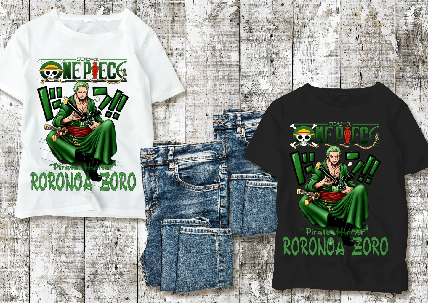 T-shirt One Piece 10 Modèles