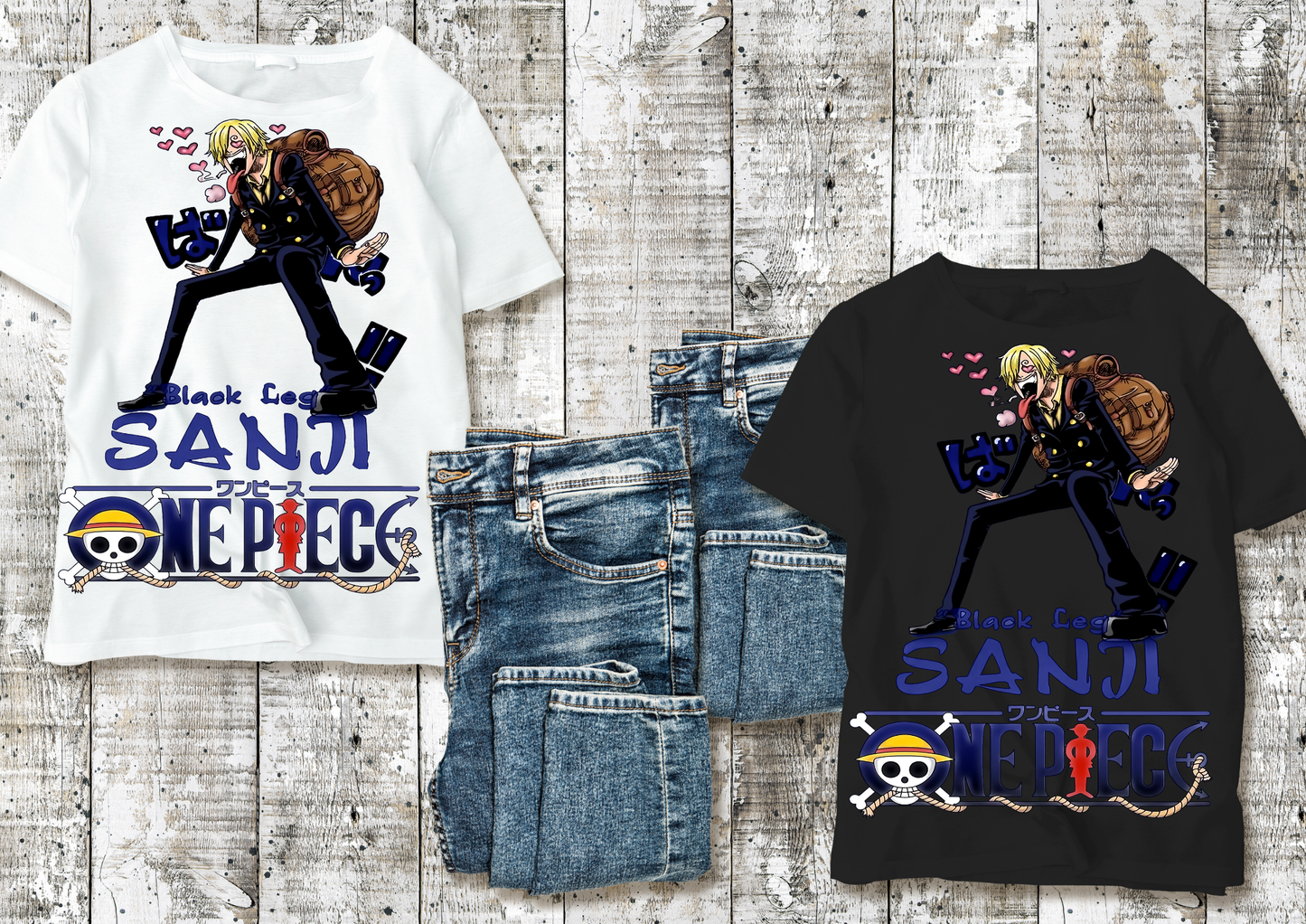 T-shirt One Piece 10 Modèles