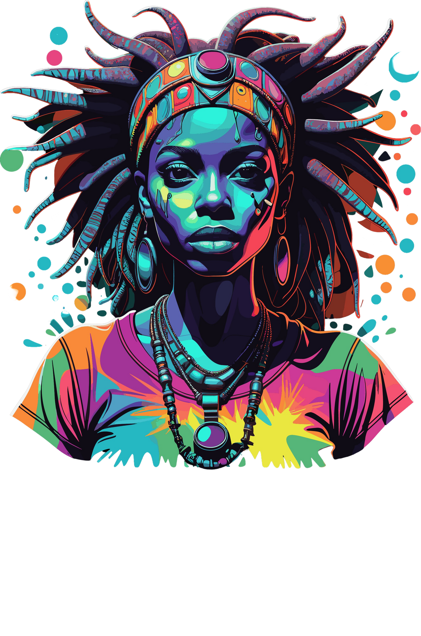 Psychedelic Designs – Fichier PNG Haute Qualité – 100 modèles au choix