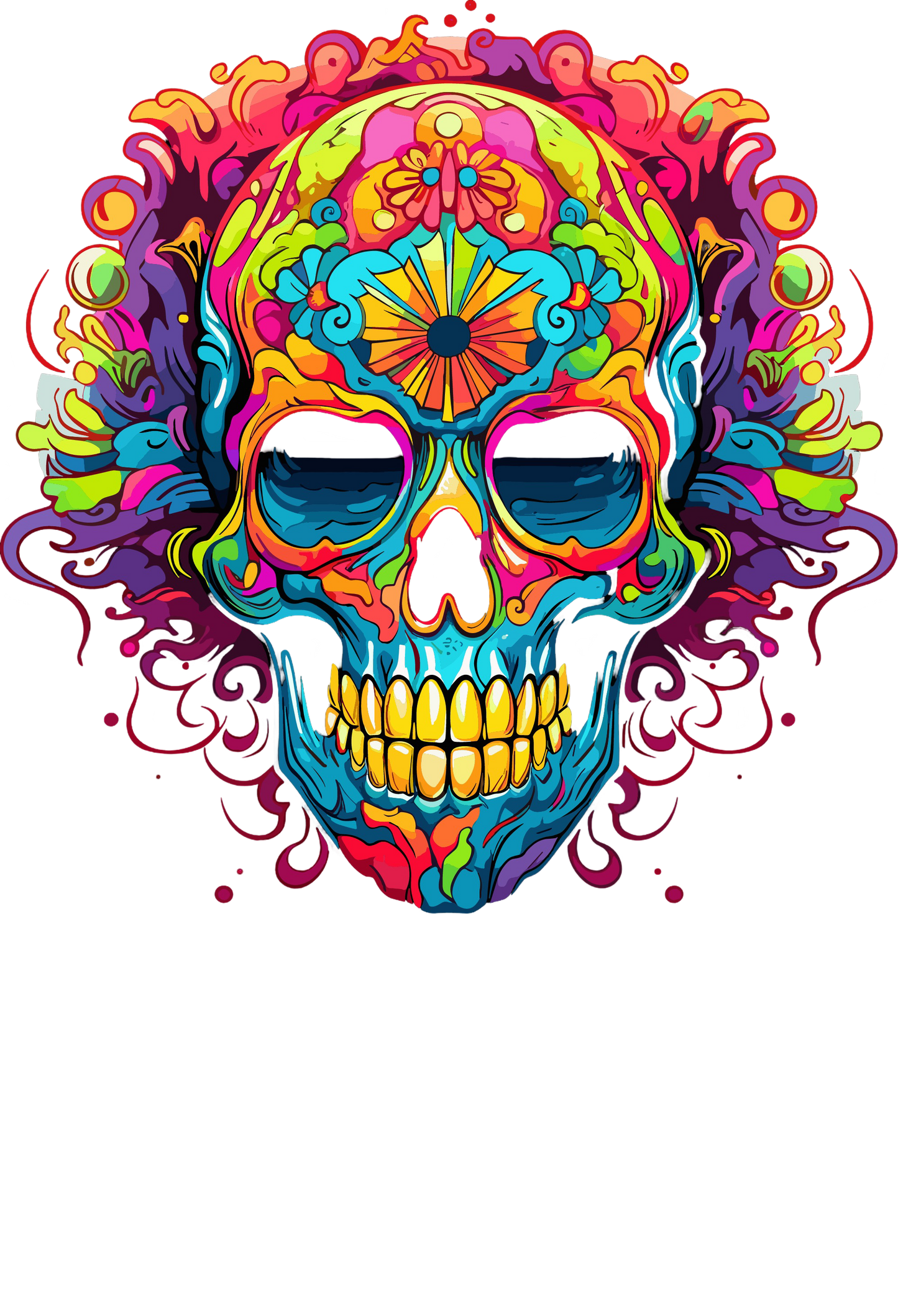 Psychedelic Designs – Fichier PNG Haute Qualité – 100 modèles au choix