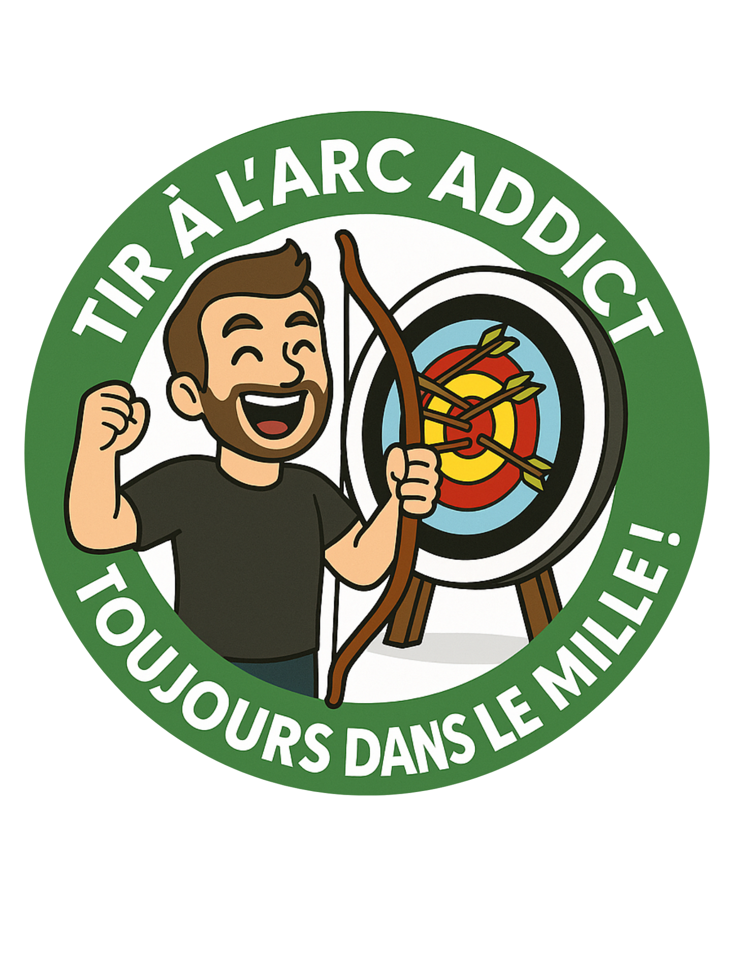 Stickers Voiture – Collection Tir à l’Arc 🎯