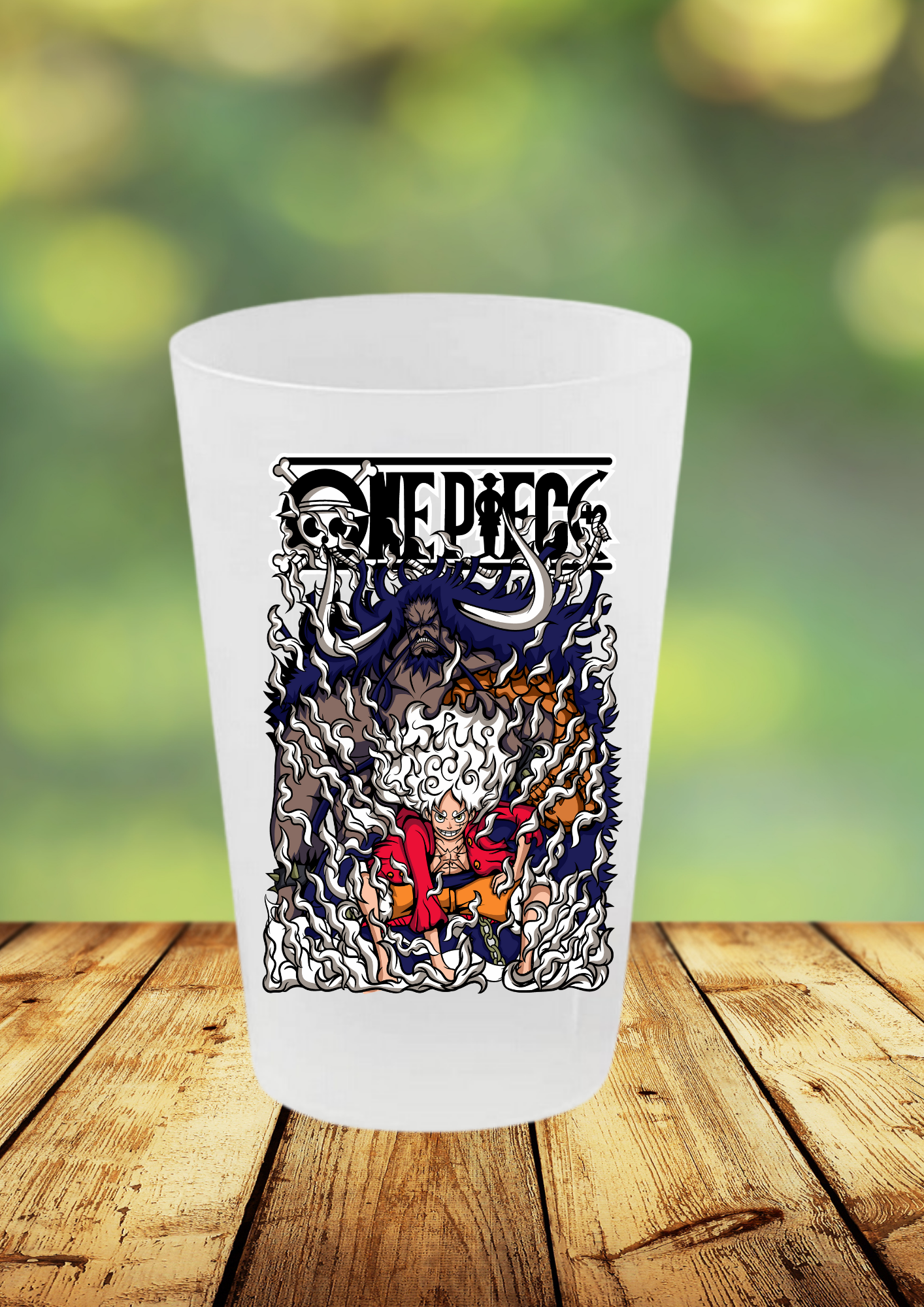 Gobelet One Piece – Impression DTF UV – 136 modèles au choix