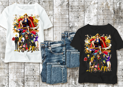 T-shirt One Piece 10 Modèles
